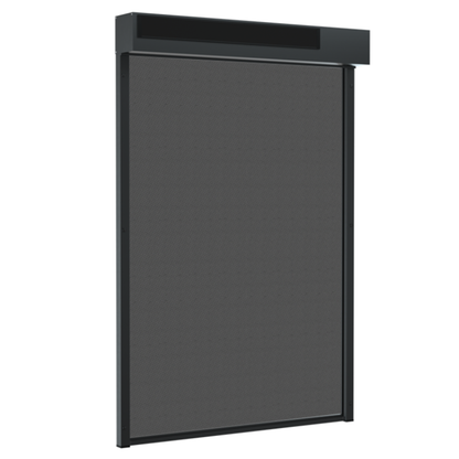 SUNFLECT® Solar Screen op maat - Zwartgrijze Vierkante Omkasting en Grijs 108108 Doek